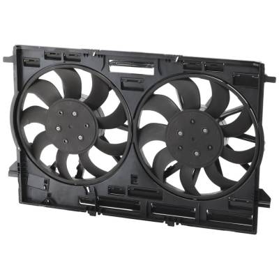 Rareelectrical - New Dual Cooling Fan Assembly Compatible With Porsche Cayenne Base 6 Cyl 3.0L Cayenne S 6 Cyl 2.9L - Image 6