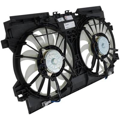Rareelectrical - New Dual Cooling Fan Assembly Compatible With Subaru Impreza Convenience 4 Cyl 2.0L Impreza Touring - Image 3