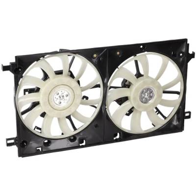 Rareelectrical - New Dual Cooling Fan Assembly Compatible With Lexus Ux250h F Sport Handling 4 Cyl 2.0L Ux250h - Image 5