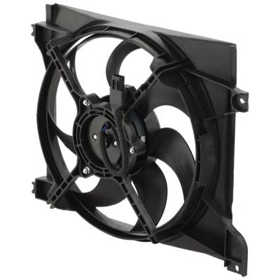 Rareelectrical - New Radiator Cooling Fan Assembly Compatible With Kia Rio Sx 4 Cyl 1.6L Rio5 Lx 4 Cyl 1.6L Rio Lx 4 - Image 4