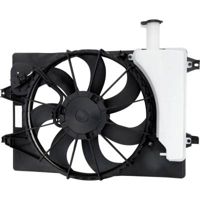 New Single Cooling Fan Assembly Compatible With Hyundai Kia Soul Gt-Line 4 Cyl 2.0L Soul Ex Premium