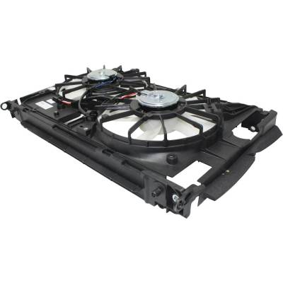 Rareelectrical - New Dual Cooling Fan Assembly Compatible With Toyota Rav4 Base 6 Cyl 3.5L Rav4 Sport 6 Cyl 3.5L Rav4 - Image 2