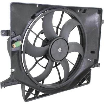 Rareelectrical - New Radiator Cooling Fan Assembly Compatible With Hyundai Genesis Coupe 2.0T Premium 4 Cyl 2.0L - Image 3