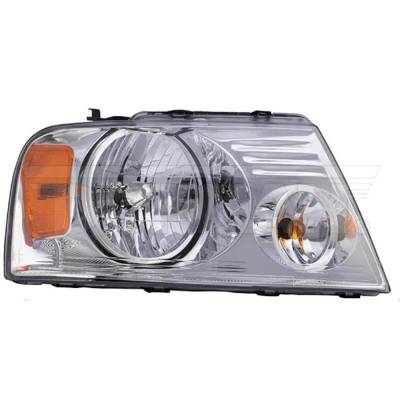 New Right Headlight Compatible With Ford Lincoln F-150 All Submodels Mark Lt All Submodels 2004-2008
