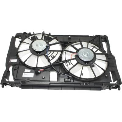 New Dual Cooling Fan Assembly Compatible With Toyota Rav4 Base 6 Cyl 3.5L Rav4 Sport 6 Cyl 3.5L Rav4