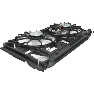 Rareelectrical - New Dual Cooling Fan Assembly Compatible With Toyota Rav4 Base 6 Cyl 3.5L Rav4 Sport 6 Cyl 3.5L Rav4 - Image 3