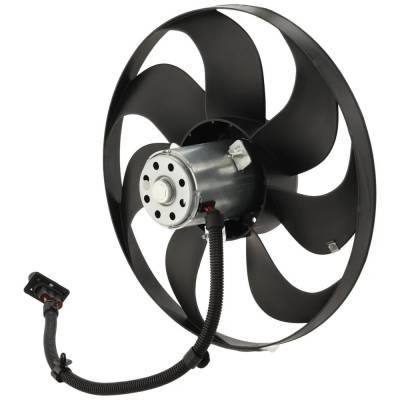 Rareelectrical - New Left Cooling Fan Assembly Compatible With Audi Volkswagen Tt Quattro Alms Edition 4 Cyl 1.8L - Image 4
