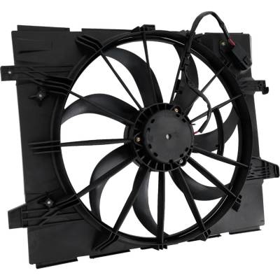 Rareelectrical - New Single Cooling Fan Assembly Compatible With Dodge Durango Sxt Plus 6 Cyl 3.6L Durango Gt Premium - Image 3