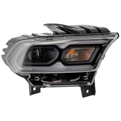 New Right Headlight Compatible With Dodge Durango Sxt 6 Cyl 3.6L Durango Pursuit 6 Cyl 3.6L Durango