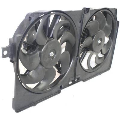 Rareelectrical - New Dual Cooling Fan Assembly Compatible With Chevrolet Oldsmobile Pontiac Silhouette Gls 6 Cyl 3.4L - Image 4