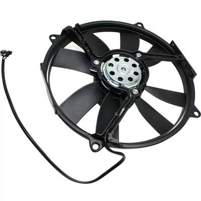 New Right Cooling Fan Assembly Compatible With Mercedes Benz C230 Kompressor 4 Cyl 2.3L C220 Base 4