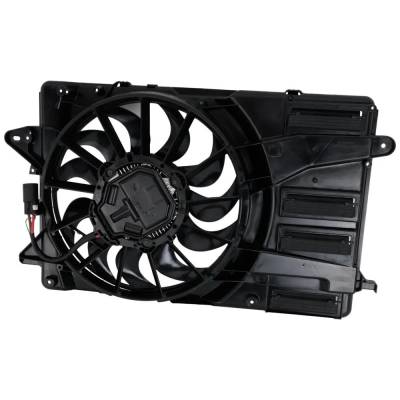 New Brushless Motor Cooling Fan Assembly Compatible With Chevrolet Malibu Ls 4 Cyl 1.5L Malibu Lt 4