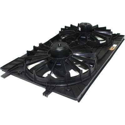 Rareelectrical - New Dual Cooling Fan Assembly Compatible With Chrysler Dodge Jeep Avenger Se Canada Value Package 6 - Image 3