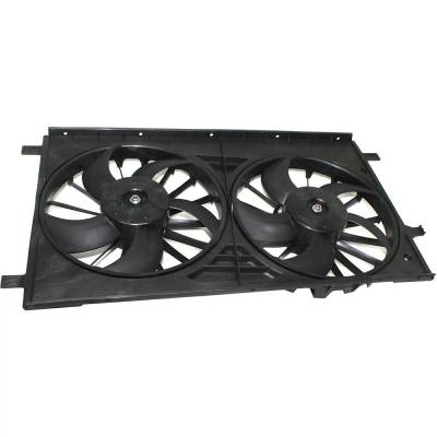 Rareelectrical - New Dual Cooling Fan Assembly Compatible With Chrysler Dodge Jeep Avenger Se Canada Value Package 6 - Image 5