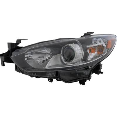 Rareelectrical - New Right Headlight Compatible With Mazda 6 Sport 4 Cyl 2.5L By Repmz100111 - Image 2