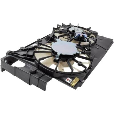 Rareelectrical - New Dual Cooling Fan Assembly Compatible With Lexus Toyota Rav4 Hybrid Se 4 Cyl 2.5L Rav4 Hybrid - Image 2
