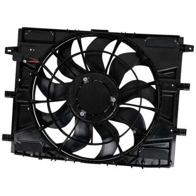 New Brushless Motor Cooling Fan Assembly Compatible With Cadillac Xt4 Luxury 4 Cyl 2.0L Xt4 Premium
