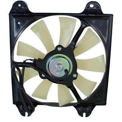 New A/C Condenser Cooling Fan Assembly Compatible With Mitsubishi Eclipse Spyder Gt 6 Cyl 3.8L