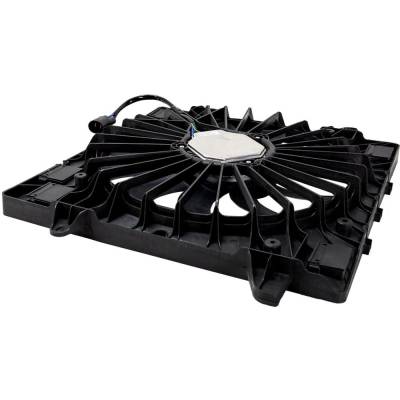 Rareelectrical - New Single Cooling Fan Assembly Compatible With Cadillac Chevrolet Gmc Acadia Denali 6 Cyl 3.6L - Image 2
