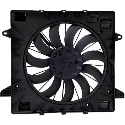 Rareelectrical - New Single Cooling Fan Assembly Compatible With Cadillac Chevrolet Gmc Acadia Denali 6 Cyl 3.6L - Image 4