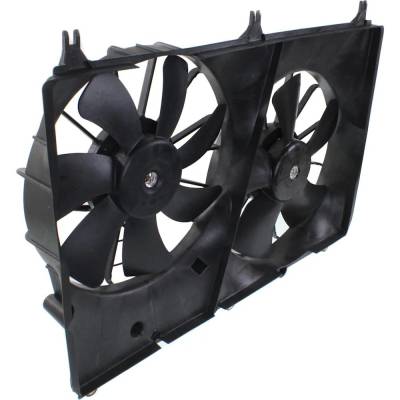 Rareelectrical - New Dual Cooling Fan Assembly Compatible With Suzuki Grand Vitara Base 4 Cyl 2.4L Grand Vitara - Image 4