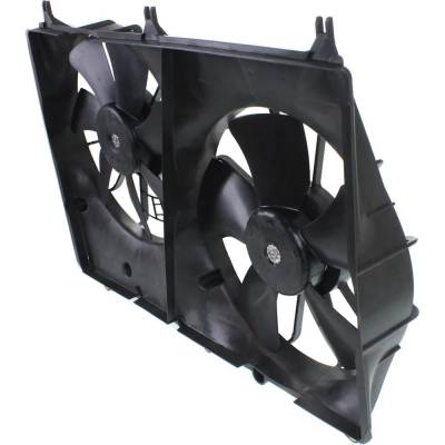 Rareelectrical - New Dual Cooling Fan Assembly Compatible With Suzuki Grand Vitara Jlx 4 Cyl 2.4L Grand Vitara - Image 3