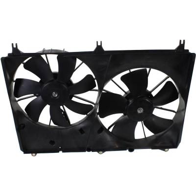 Rareelectrical - New Dual Cooling Fan Assembly Compatible With Suzuki Grand Vitara Jlx 4 Cyl 2.4L Grand Vitara - Image 2
