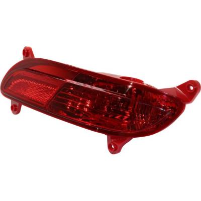 Rareelectrical - New Left Rear Bumper Reflector Compatible With Kia Rio Sx Rio Ex Rio Lx Rio Lx+ 2012-2015 By - Image 2