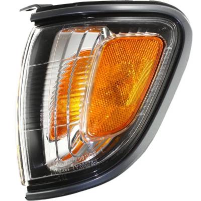 New Dark Gray Trim Corner Light Compatible With Toyota Tacoma Base 4 Cyl 2.7L Tacoma Base 6 Cyl 3.4L
