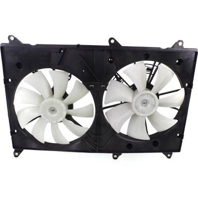 Rareelectrical - New Dual Cooling Fan Assembly Compatible With Lexus Toyota Highlander Sport 6 Cyl 3.3L Highlander - Image 5