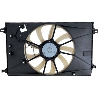 Rareelectrical - New Single Cooling Fan Assembly Compatible With Toyota Corolla Cross L 4 Cyl 2.0L Corolla Cross Xle - Image 2