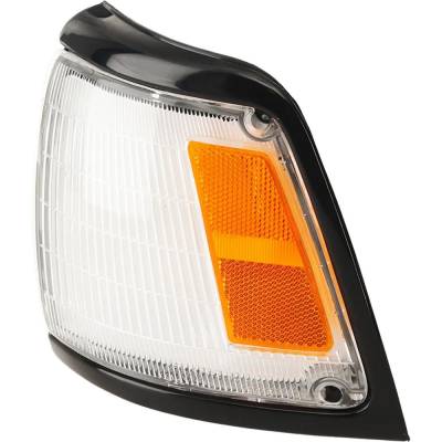 Rareelectrical - New Black Trim Corner Light Compatible With Toyota Pickup Base 4 Cyl 2.4L Pickup Base 6 Cyl 3.0L - Image 2