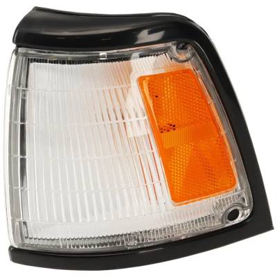 New Black Trim Corner Light Compatible With Toyota Pickup Base 6 Cyl 3.0L Pickup Base 4 Cyl 2.4L