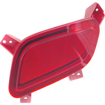 Rareelectrical - New Left Rear Bumper Reflector Compatible With Hyundai Veloster Se 4 Cyl 1.6L Veloster Re:Flex 4 Cyl - Image 2