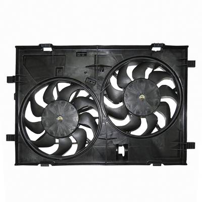 Rareelectrical - New Dual Fan Assembly Compatible With 2007-2009 Lincoln Mkz 7H6z-8C607-B 330-55059-000 33055059000 - Image 2