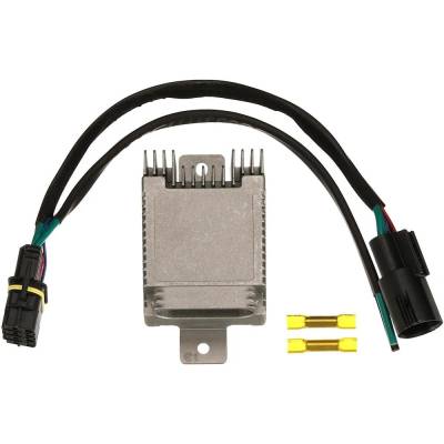 New Metal Cooling Fan Module Compatible With Mercedes Benz S430 Base 8 Cyl 4.3L Cl600 Base 12 Cyl