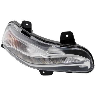 Rareelectrical - New Left Driving Light Compatible With Chevrolet Malibu Ls 4 Cyl 1.5L Malibu Lt 4 Cyl 1.5L Malibu Rs - Image 2