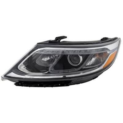 Rareelectrical - New Left Headlights Compatible With Kia Sorento 3.3L 2014 2015 By Part Numbers Ki2502165c 921011U600 - Image 1