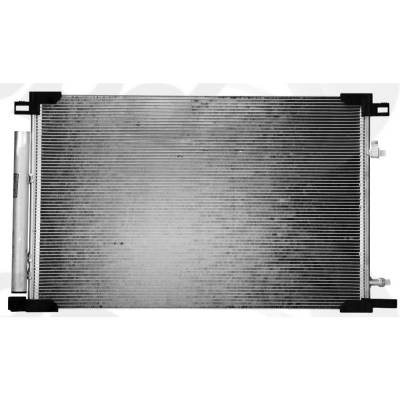 Rareelectrical - New A/C Condenser Compatible With Lexus Toyota Es250 Base 4 Cyl 2.5L Rav4 Hybrid Xle 4 Cyl 2.5L - Image 3