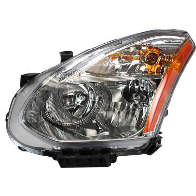 Rareelectrical - New Left Headlights Compatible With Nissan Rogue 2.5L 2013-2013 By Part Numbers Ni2502217c - Image 1
