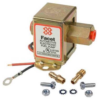 Rareelectrical - New 12V Facet Solid State Fuel Pump Compatible With Kit Carbureted Engines Facet 40106 Fep12s - Image 2