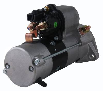 Rareelectrical - New Starter Motor Compatible With Skytrack Forklift 6036 W/ Qsb3.3 428000-6801 428000-68021 5256155 - Image 3
