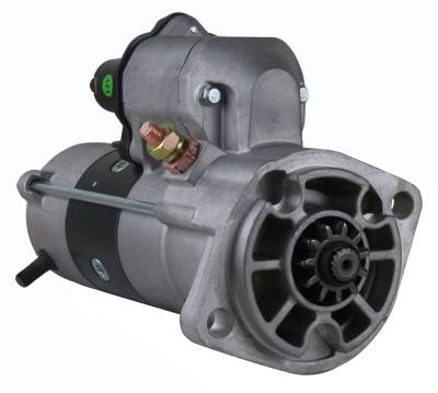 Rareelectrical - New Starter Motor Compatible With Skytrack Forklift 6036 W/ Qsb3.3 428000-6801 428000-68021 5256155 - Image 2