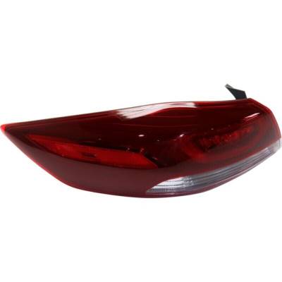 Rareelectrical - New Left Tail Light Compatible With Hyundai Elantra 2017 2018 By Part Numbers Hy2804141 92401-F2120 - Image 1
