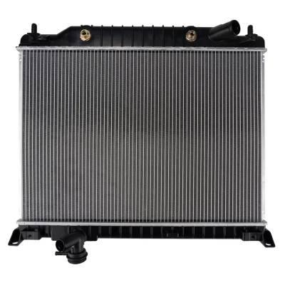 Rareelectrical - New Radiator Compatible With Cadillac Audi 2000 By Part Numbers Gm3010147 2352 762405-25959-8 - Image 2