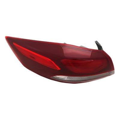 Rareelectrical - New Left Tail Light Compatible With Hyundai Elantra 2017 2018 By Part Numbers Hy2804142 92401-F2020 - Image 1
