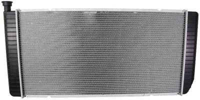 Rareelectrical - New Radiator Assembly Compatible With Gmc 97-99 C1500 C2500 C3500 K1500 K2500 K3500 5.7L V8 1693 - Image 3