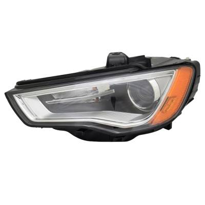 New Left Hid Headlight Compatible With Audi A3 Quattro Premium Plus Convertible 2-Door 2.0L 2015