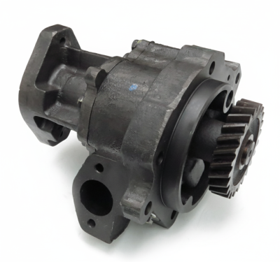 Rareelectrical - New Heavy Duty Oil Pump Compatible With Cummins Engine Nh855 Helical Gear 3803369 3609833 3821579 - Image 1