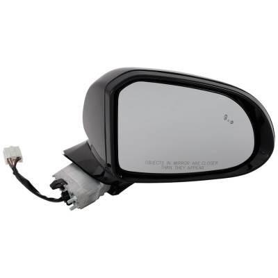 Rareelectrical - New Right Mirror Compatible With Hyundai Santa Fe 2.0L 2.4L 2019-2019 By Part Numbers Hy1321263 - Image 2